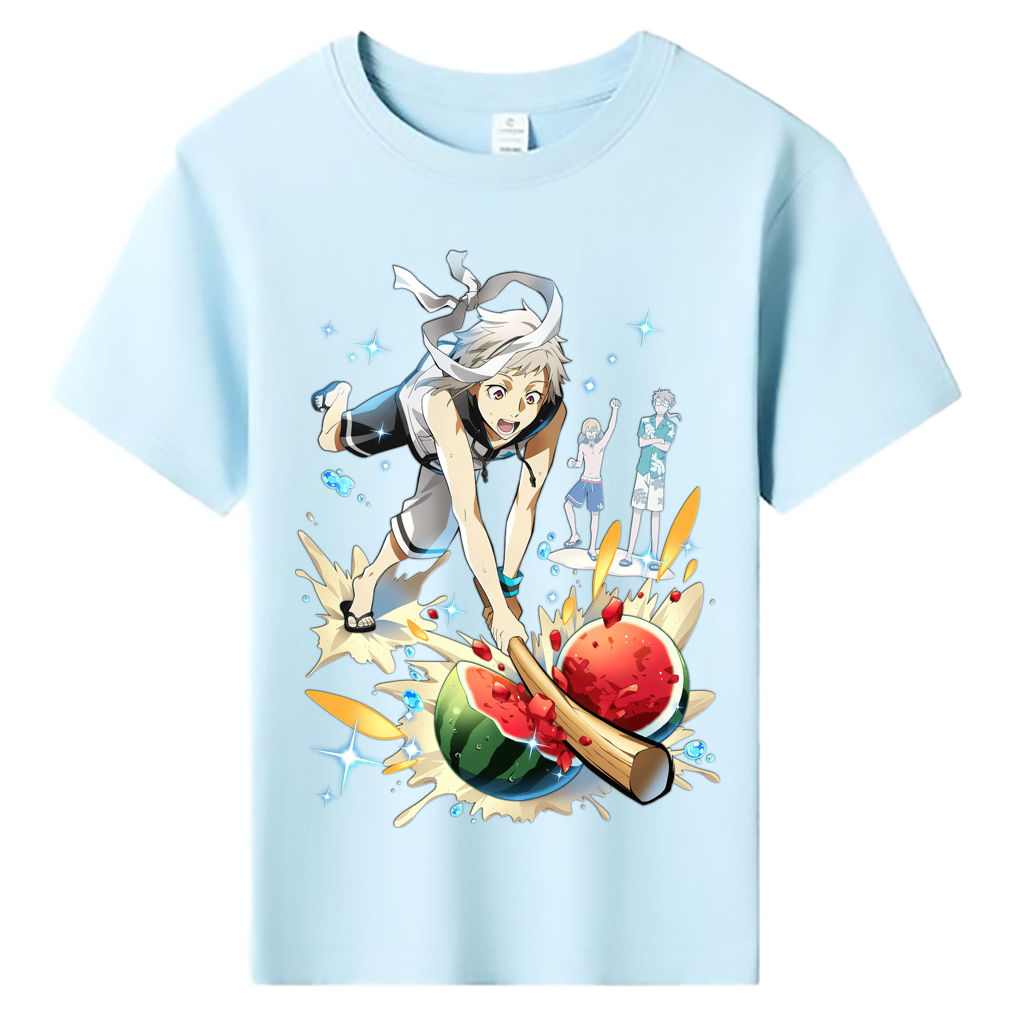 （画像用） 文豪ストレイドッグス Bungo Stray Dogs 綿100％キッズTシャツ（フロントプリント）